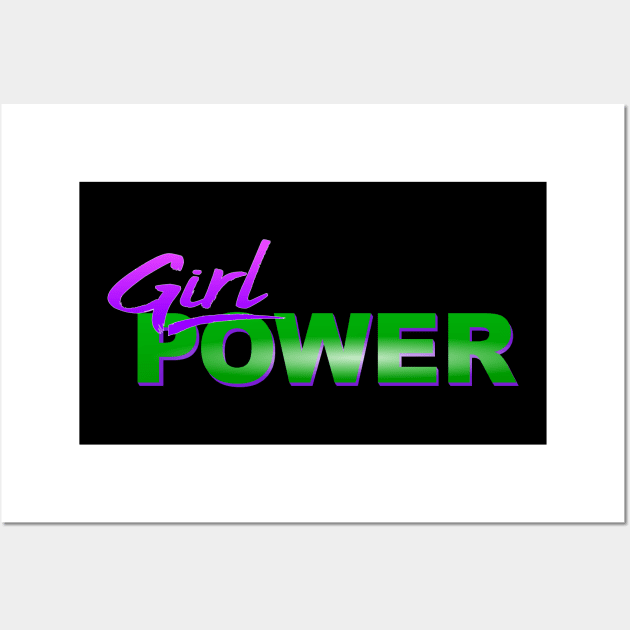 Girl Power Wall Art by triggerleo